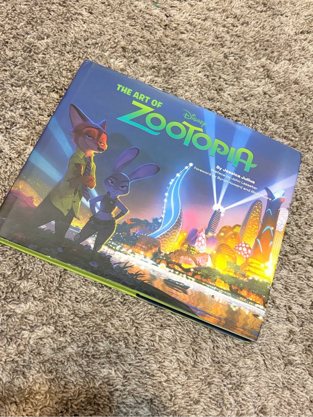 Disney The Art of Zootopia Hardcover Art Book Jessica Julius Animation Collect